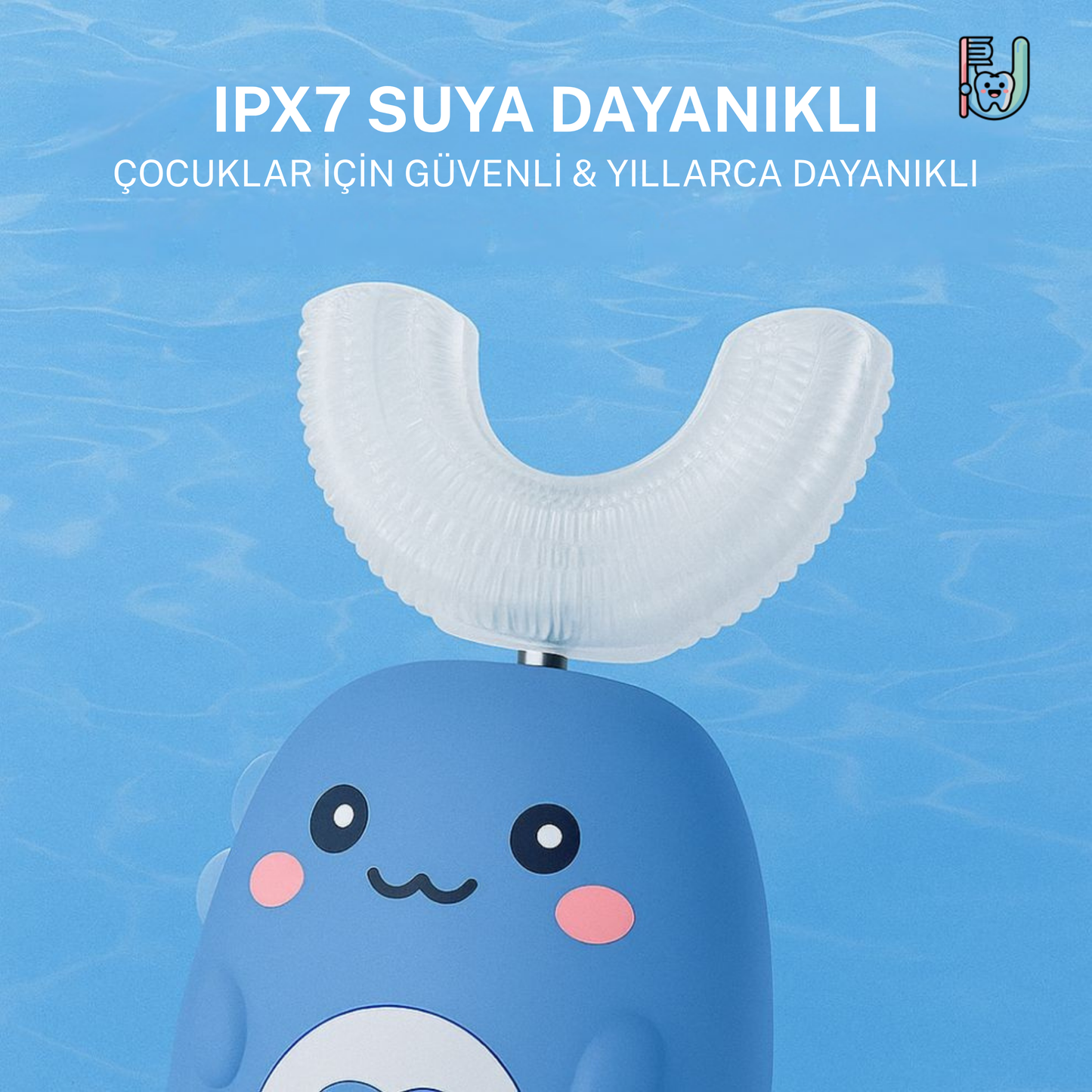 Sonik Titreşimli Çocuk Diş Fırçası