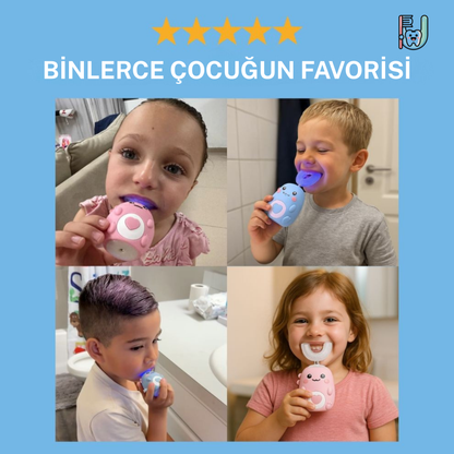 Sonik Titreşimli Çocuk Diş Fırçası